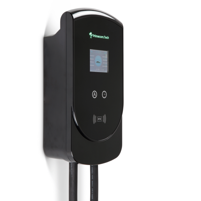 Primecom 80 Amp Level 2 EV Charger | 18ft to 50ft Cord Lengths | 22KW 220 Volt Only In ElectoGb