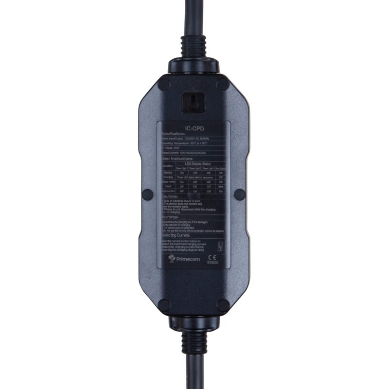 Primecom 32 Amp Level 2 Electric Vehicle (EV) Charger Amperage Adjustable Only In ElectoGb