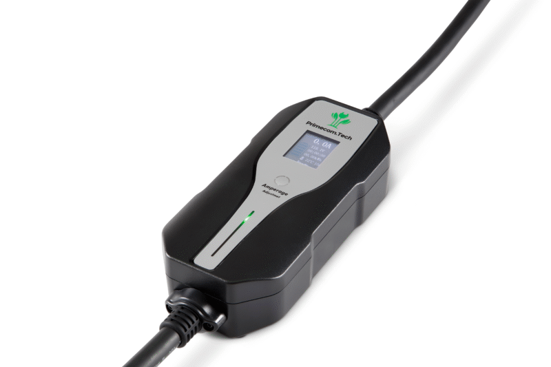 Primecom 32 Amp Level 2 Electric Vehicle (EV) Charger Amperage Adjustable Only In ElectoGb