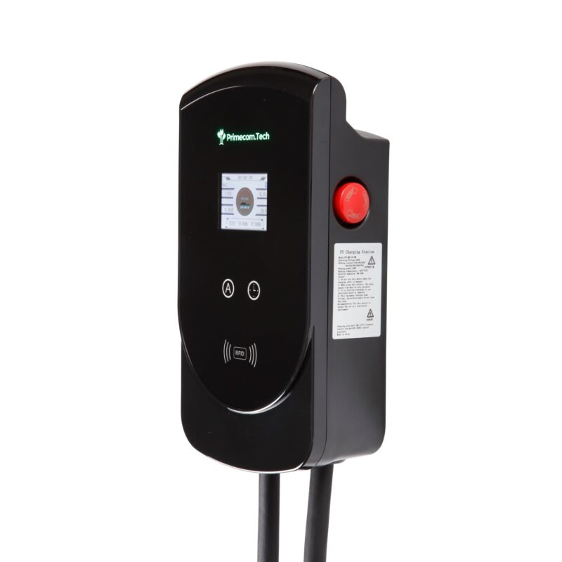 Primecom 80 Amp Level 2 EV Charger | 18ft to 50ft Cord Lengths | 22KW 220 Volt Only In ElectoGb
