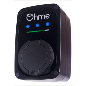 OHME OHMEX1GB003-BL 7.4KW ePod Home EV Charger Type 2 Black Only In ElectoGb